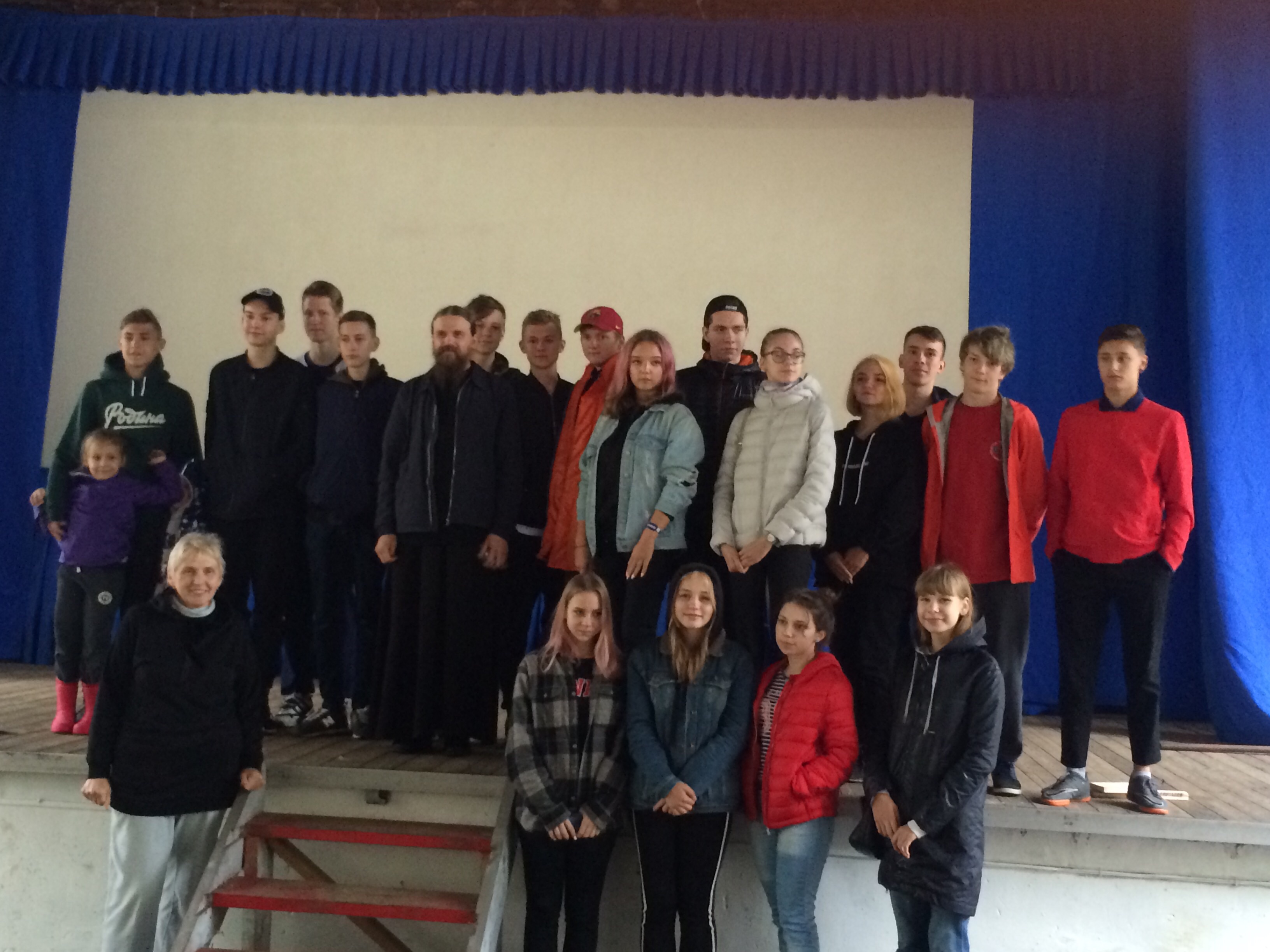 Встреча с молодежью в спортивно-оздоровительном лагере «Ждановец» Городецкого района