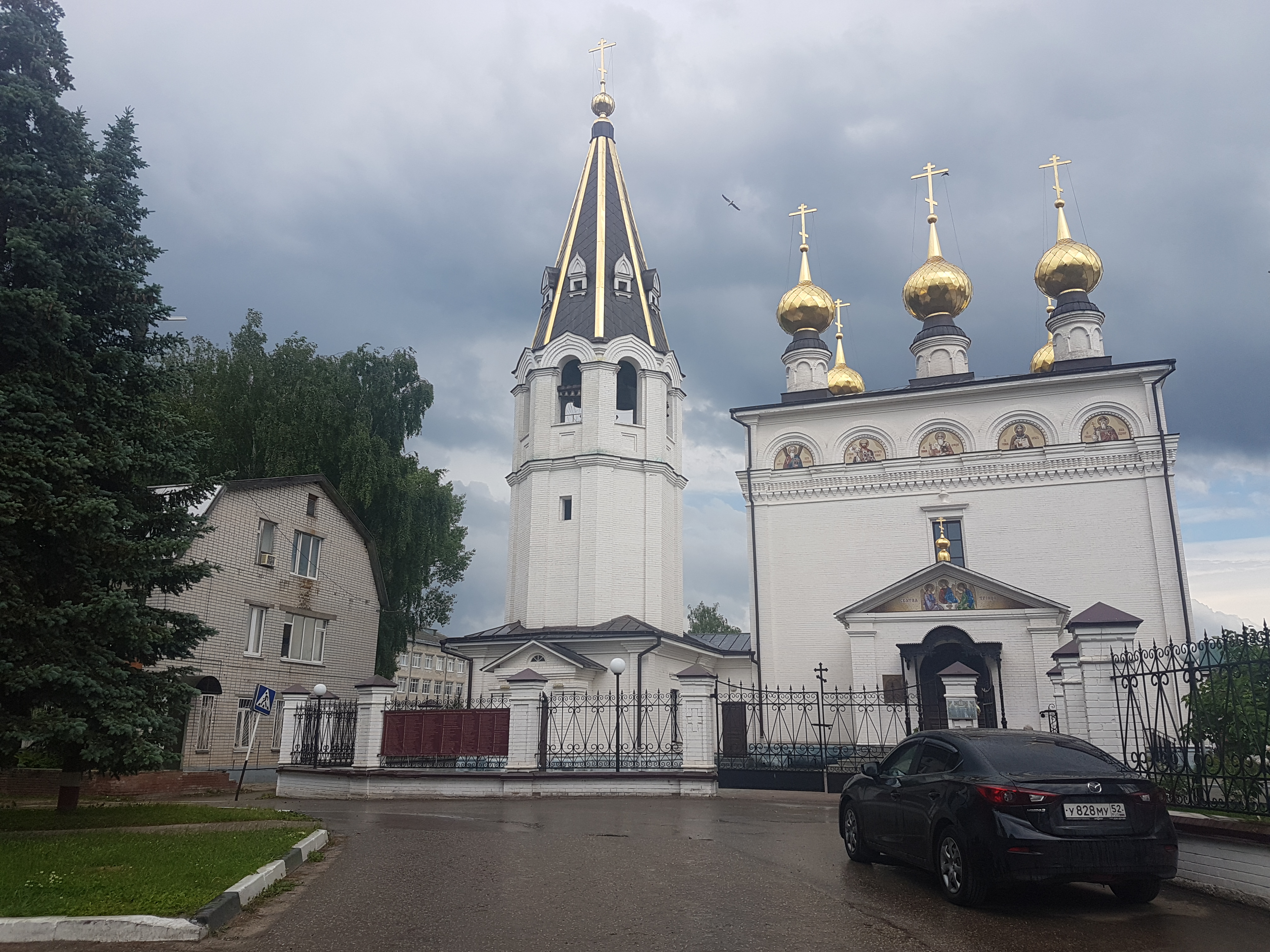 Божественная литургия в праздник Казанской иконы Божией Матери в Городецком Феодоровском мужском монастыре