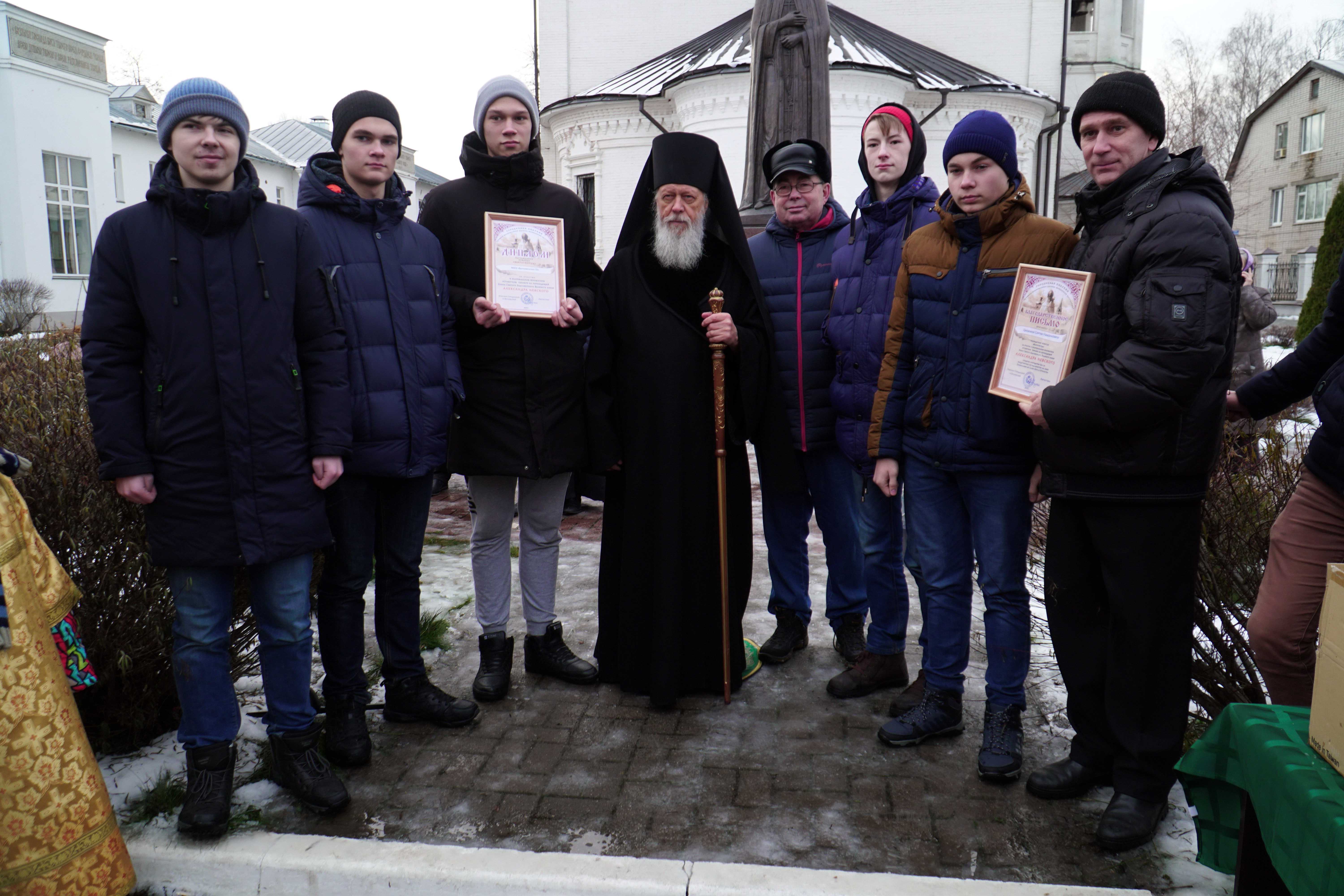 В Городецкой епархии прошёл епархиальный юношеский турнир по командному многоборью на кубок Александра Невского