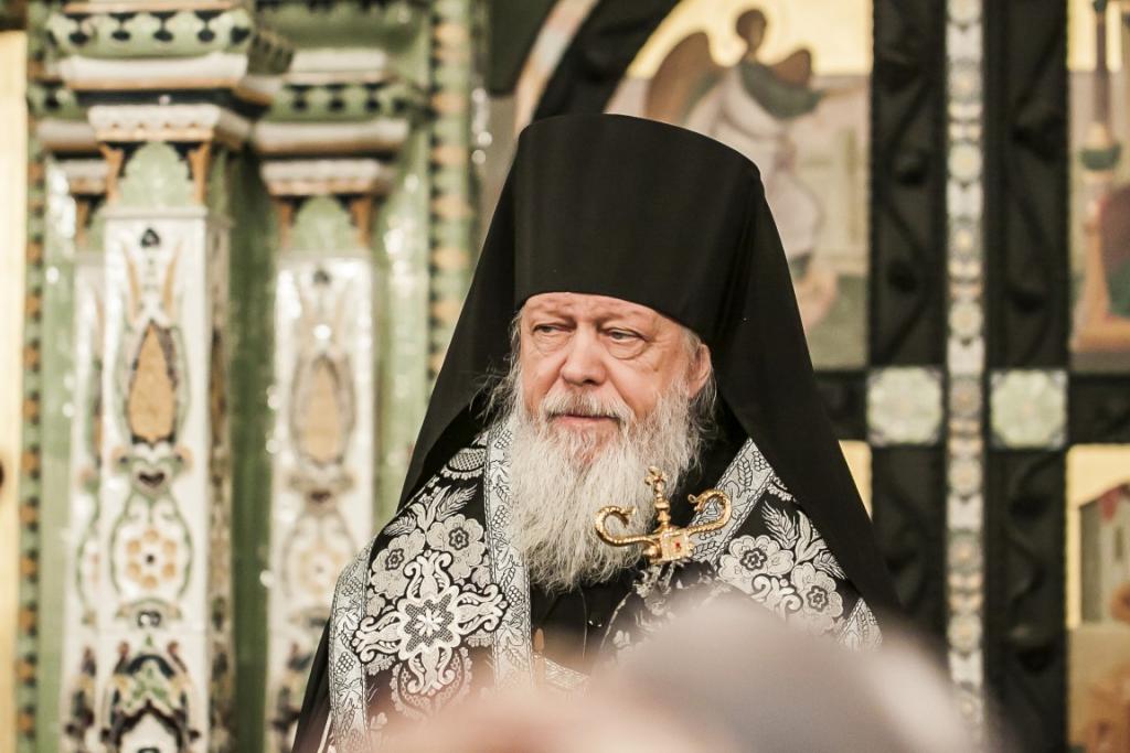 В среду первой седмицы Великого поста епископ Городецкий и Ветлужский Августин совершил Литургию Преждеосвященных Даров в Феодоровском кафедральном соборе Городца