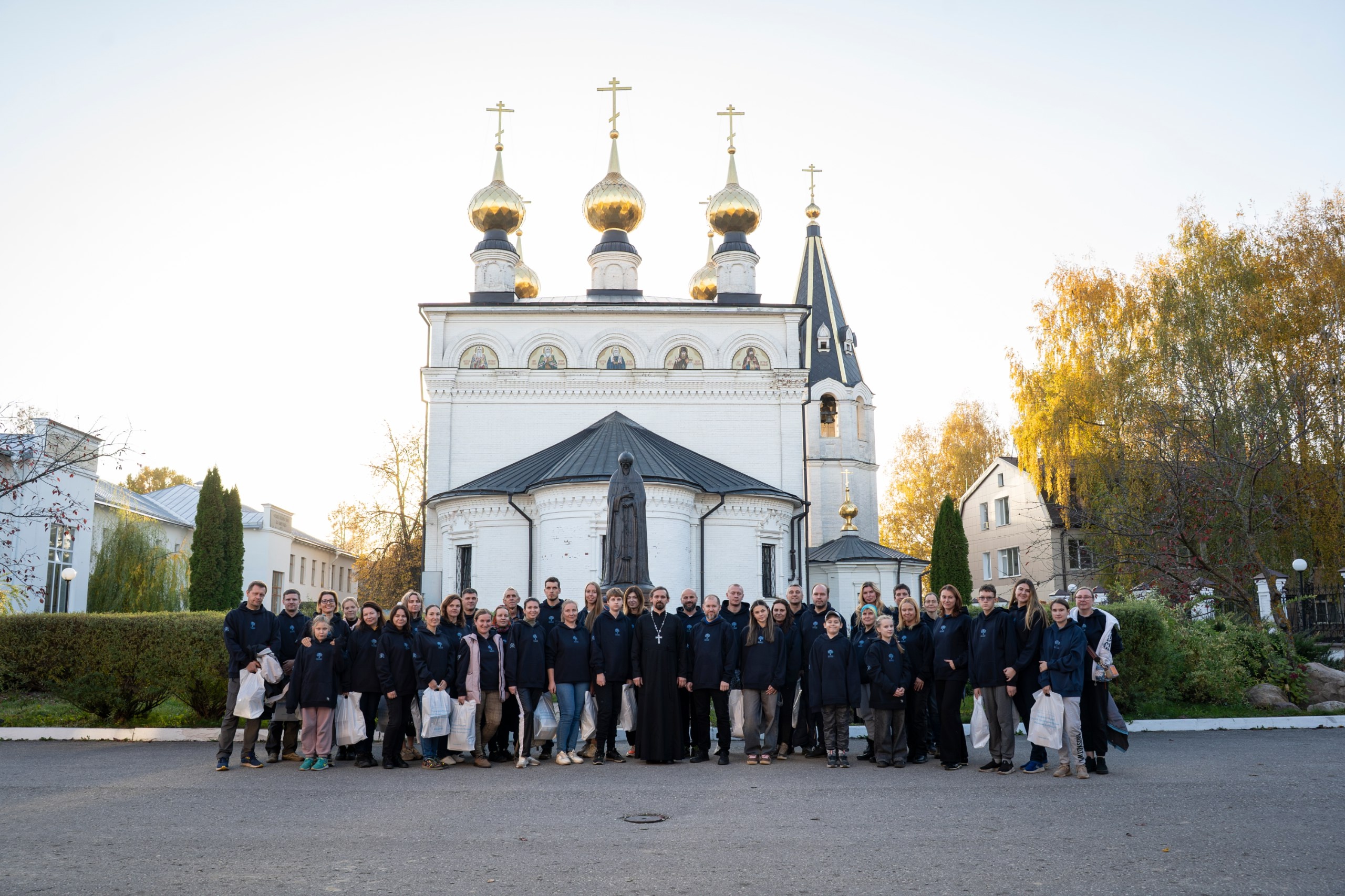 Волонтеры Инжинирингового дивизиона Госкорпорации «Росатом» посетили Городецкий Феодоровский мужской монастырь