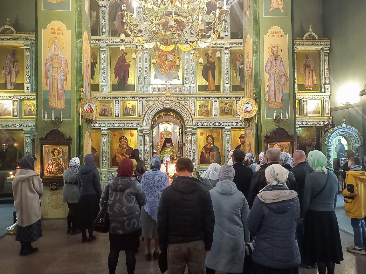 В день памяти преподобного Сергия Радонежского в Городецком Феодоровском мужском монастыре была совершенна Божественная литургия