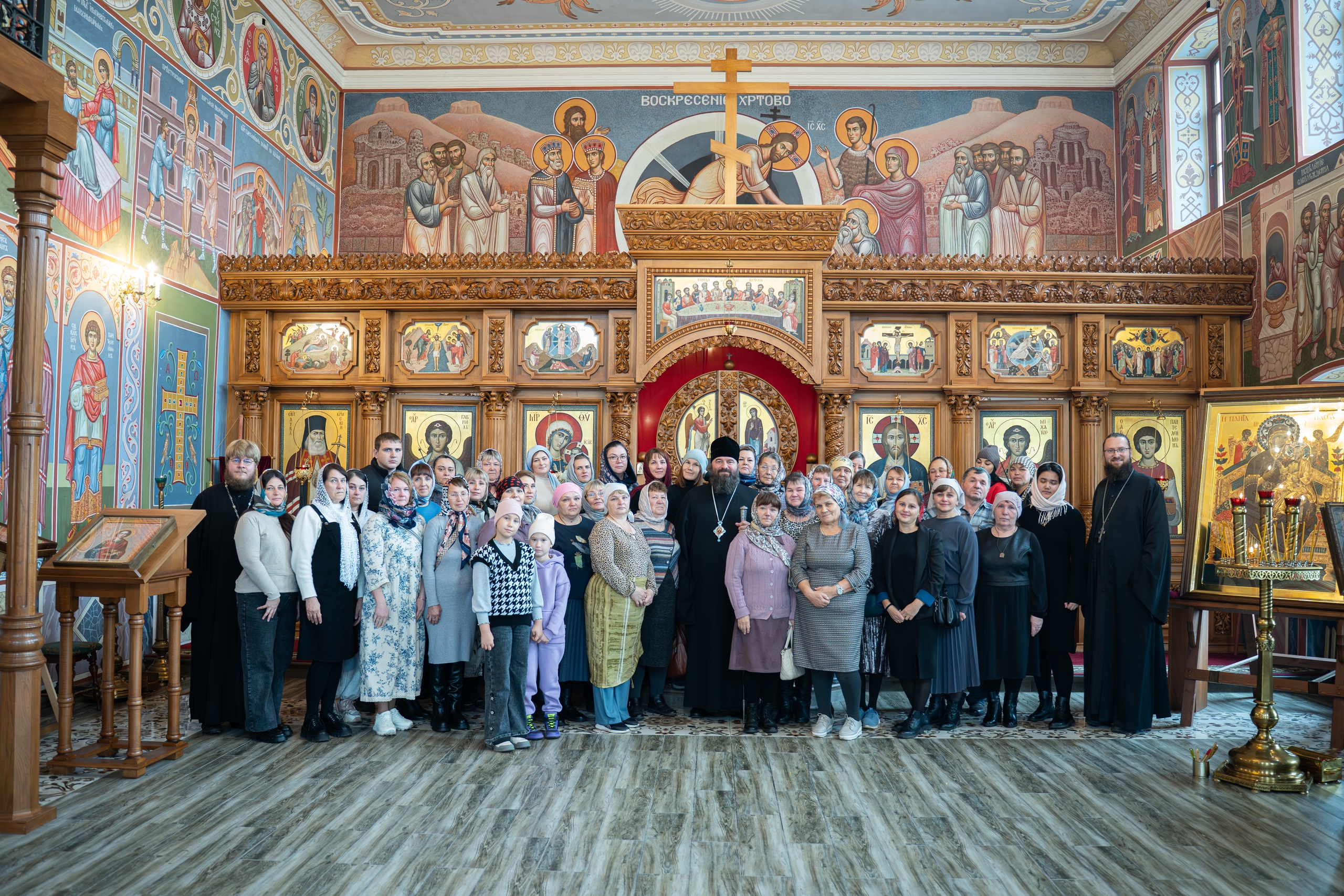 Епископ Городецкий и Ветлужский Парамон встретился с семьями участников СВО в Городецком Феодоровском мужском монастыре
