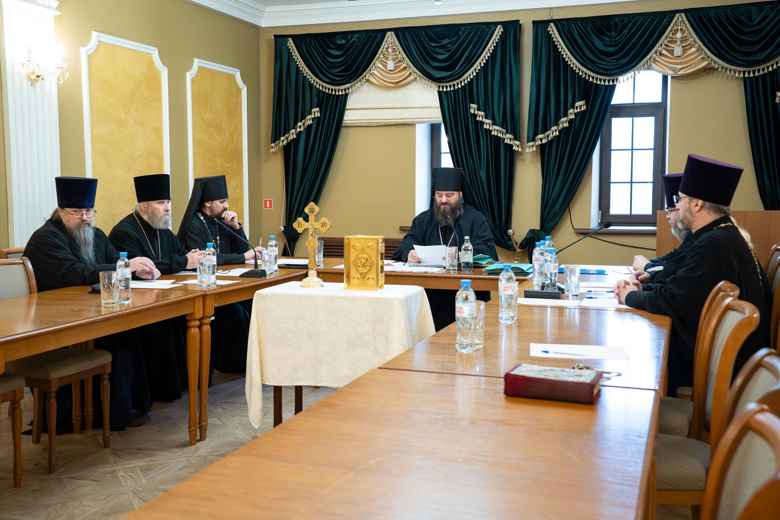 В Городецком Феодоровском мужском монастыре состоялось заседание Епархиального Совета Городецкой епархии