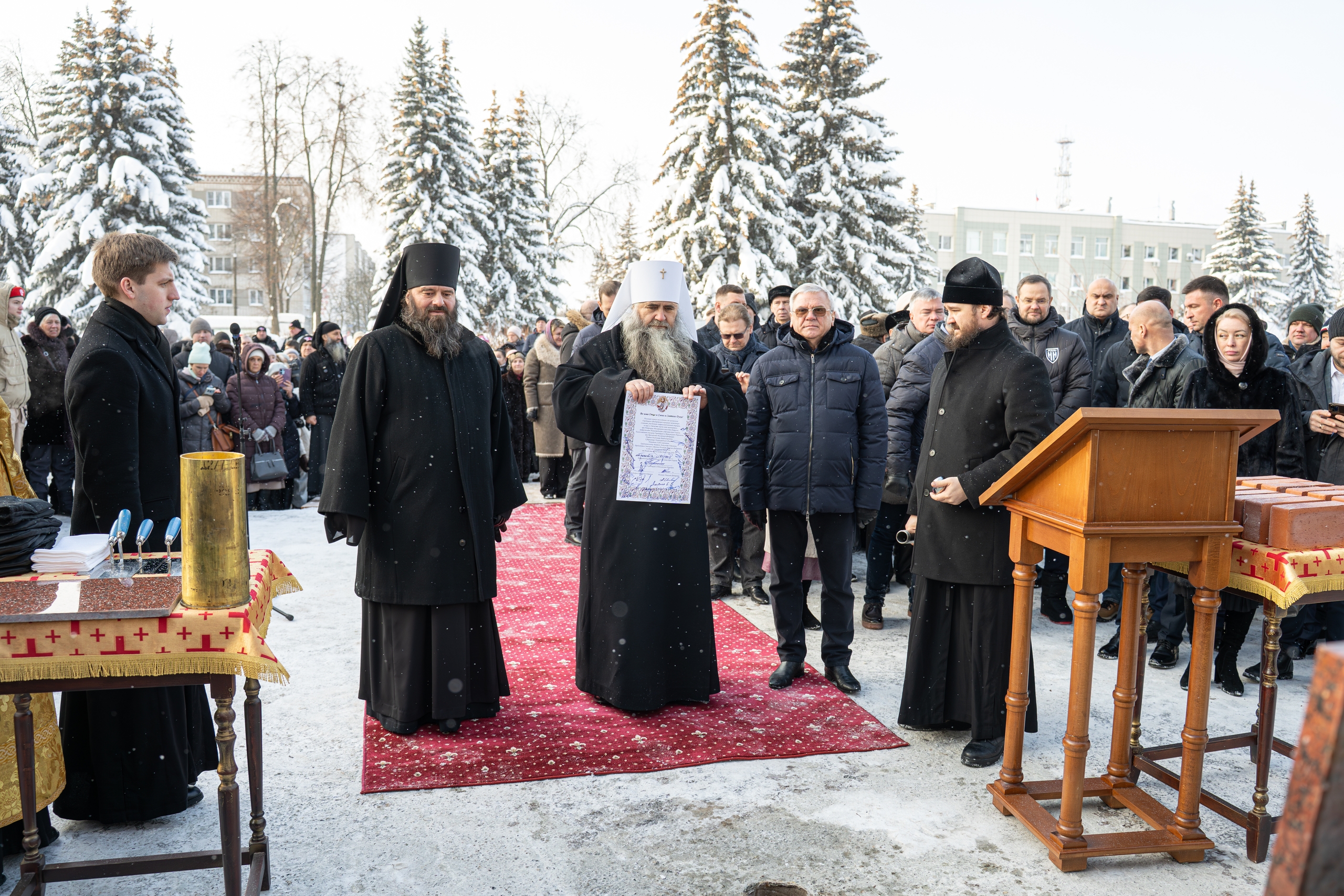 «В Городце началось воссоздание колокольни‑памятника «Русская свеча» в память о погибших воинах специальной военной операции»
