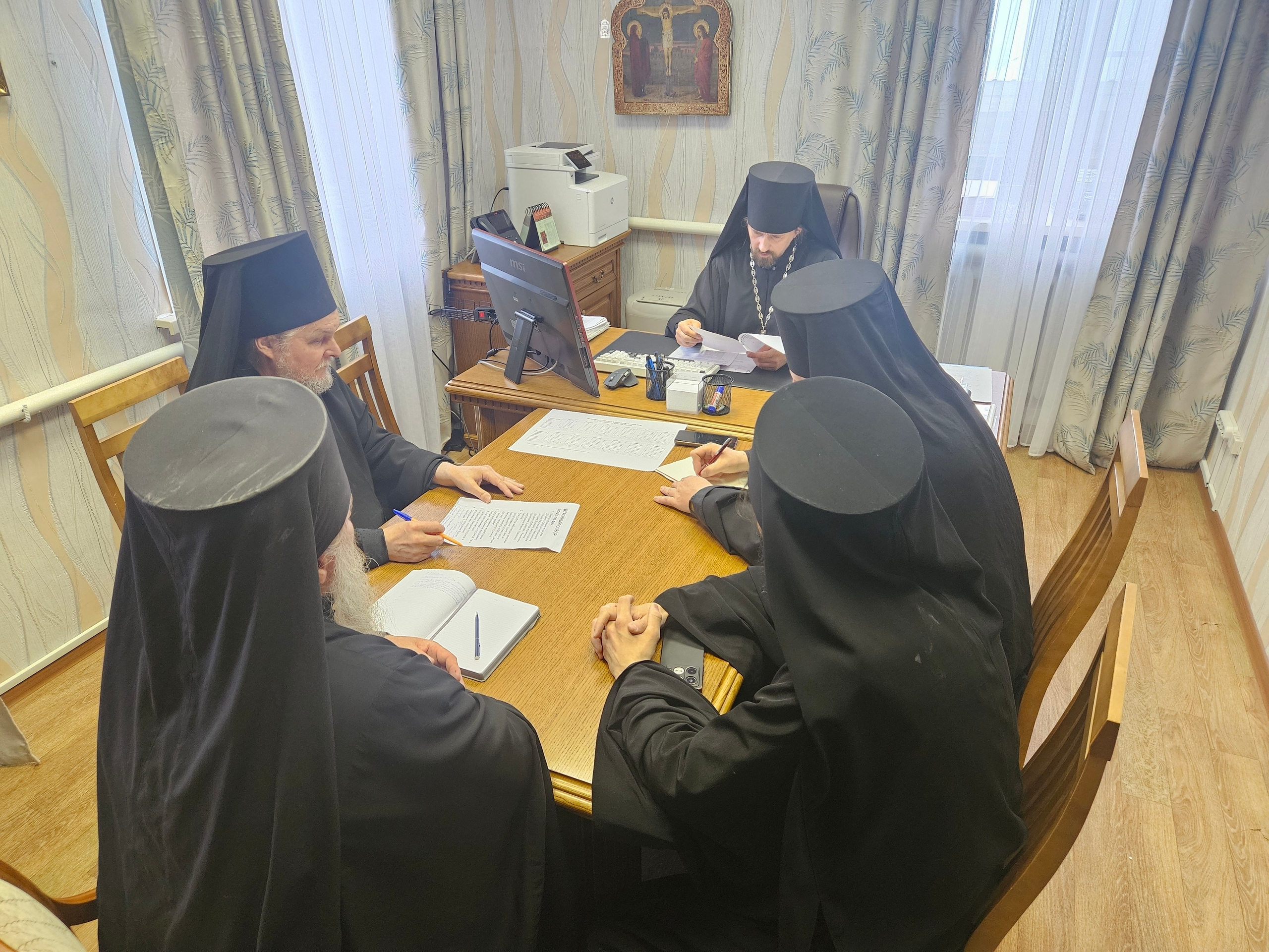 В Городецком Феодоровском мужском монастыре состоялось заседание Духовного Собора обители