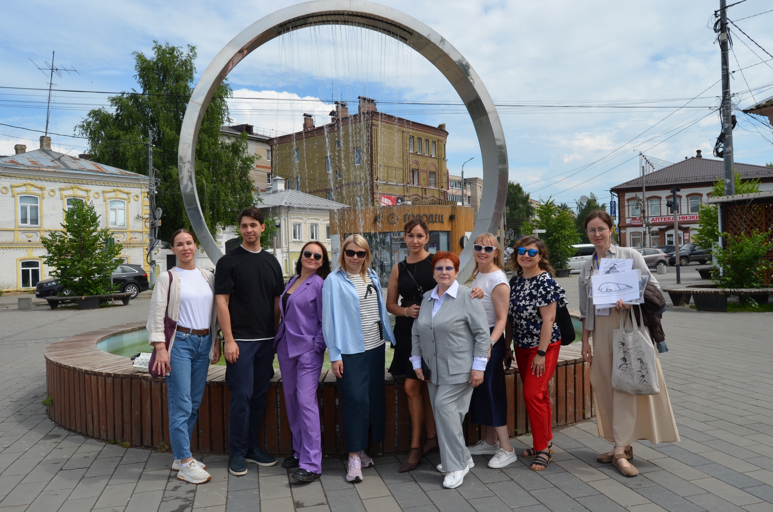 Делегация «Росатома» посетила Городецкий Феодоровский мужской монастырь